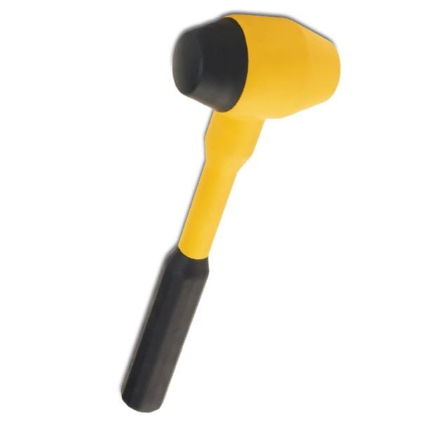 Dekor Çift Renkli Kauçuk Tokmak 500 gr. Kod:327