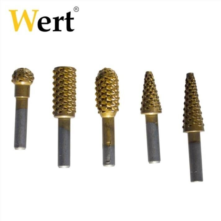 Wert 9015 Ahşap Törpüleme Matkap Uç Seti (5 parça)