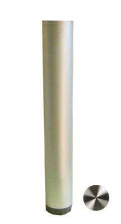 ÇAP 60 mm MAT KROM SEHPA AYAĞI CAM İÇİN