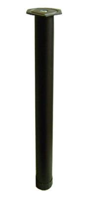 ÇAP 60 mm MATSİYAH MASA AYAĞI AHŞAP İÇİN