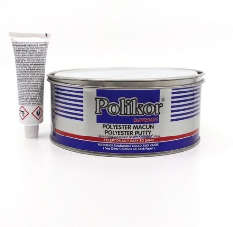 Polikor Polyester Çelik Macun Super Soft  800 gr.