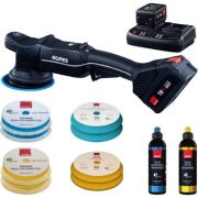 Rupes HLR21  İbrid Akülü Polisaj Makinası 18 volt Çift Akülü