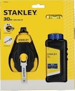 Stanley STHT47312-0  Çizim İpi 30m + 113 gr Mavi Boya +Mini Su Terazisi