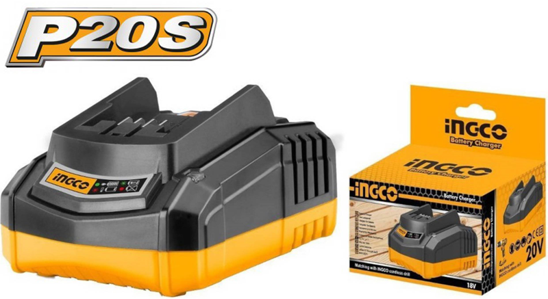 İngco Hızlı Şarj Cihazı 20 Volt