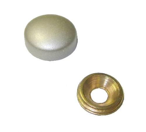 20 mm MAT KROM VİDA KAPAĞI 20 Adet