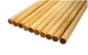 Ahşap Boy Kavela Yivsiz Düz  8mm (1 kg. yaklaşık 25 adet)