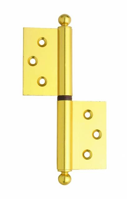 TUBA 12 cm  PANEL KAPI MENTEŞESİ SARI