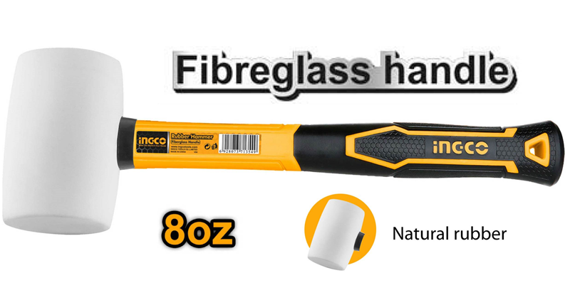 İngco Kauçuk Tokmak 220gr. Beyaz