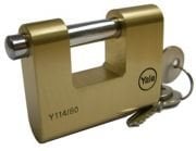 YALE 70 mm. OVAL KAYAR PİMLİ ASMA KİLİT
