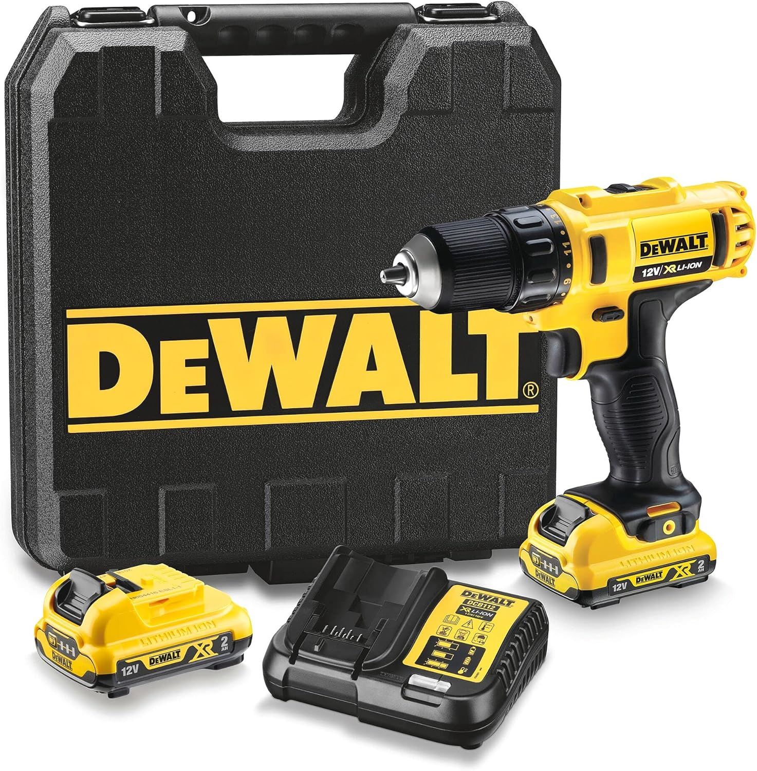 Dewalt  DCD710D2 Akülü Matkap-Vidalama 12Volt- 2,0Amper