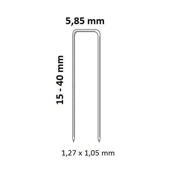 Bea 9025 Zımba Teli 90 Serisi 25mm (3000 adet)
