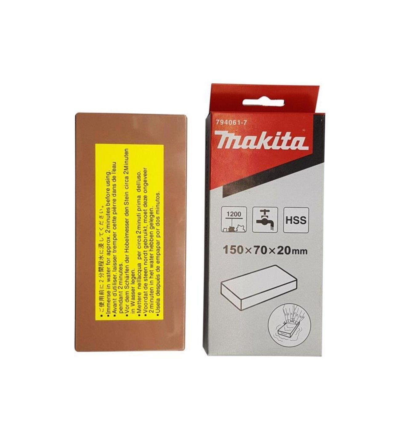 Makita  794061-7 Sulu Bileme Taşı (150*70*20 mm) 1200 Kum
