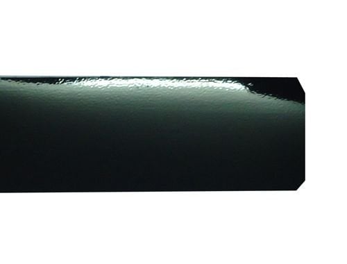 PARLAK SİYAH PVC TUTKALLI KENAR BANDI 50mt