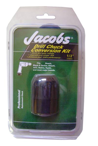 JACOBS 13 mm 1/2'' PLASTİK ELLE SIKMALI MANDREN