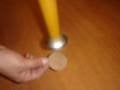 Keçe Zemin Koruyucu Yuvarlak Çap:40mm Kahverengi