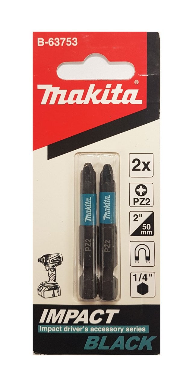 Makit B-63753 Yıldız Bits Uç PZ2*50 mm  (2 adet)