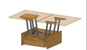 AÇILAN SEHPA MEKANİZMASI ÇİFTLİ (Profil Tipi)