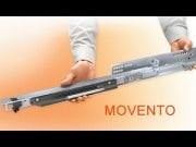 BLUM MOVENTO 65 cm FRENLİ TELESKOPİK RAY