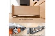 Blum 766H7500S Movento Tam Açılım Frenli Çekmece Rayı 750 mm