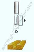 Kohertz Kanal Açma Bıçağı  16mm NO:32A (12 mm şaftlı)