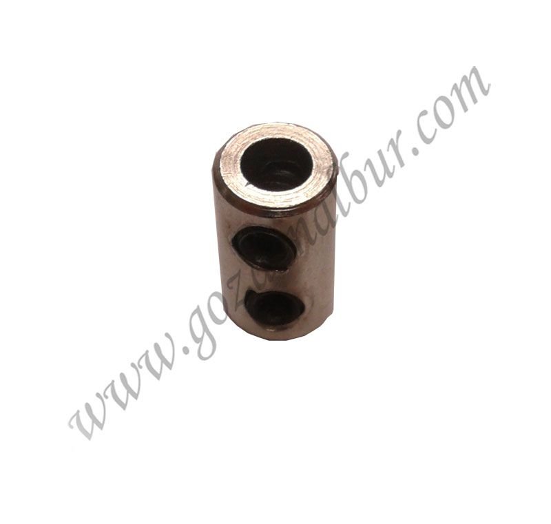 Mini Çelik Halat Klipsi İki Vidalı  (1-1,2-1,5 mm için)