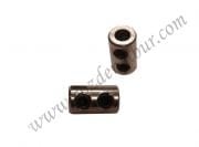 Mini Çelik Halat Klipsi İki Vidalı  (1-1,2-1,5 mm için)