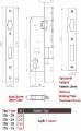 KALE 155 20 mm SİLİNDİRLİ DAİRE KİLİDİ MAKARALI