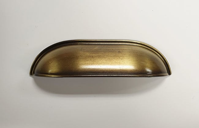 MİDYE 96mm TAS KULP ANTİK SARI