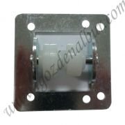 SABİT MAŞALI AĞIR YÜK TEKERİ BEYAZ h:20 mm.