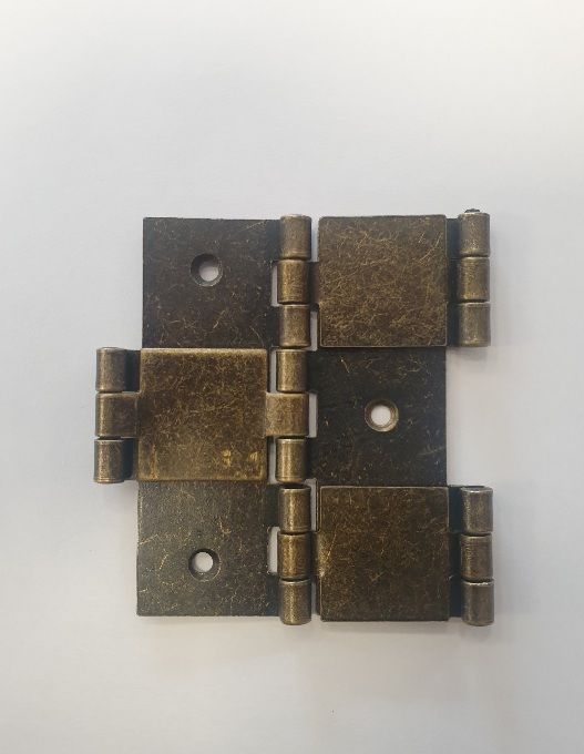 Paravan Menteşesi Çift Taraflı Rustik 7.5 cm