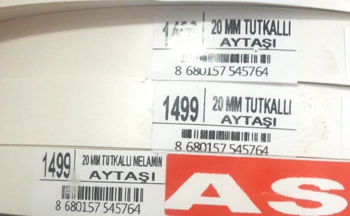 Aytaşı Melamin Tutkallı Kenar Bandı 50mt