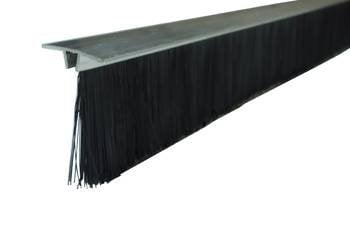 Alüminyum Kapı Altı Fırça 100 cm (Alttan Montaj 3cm Fırçalı)