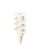 TURBOLET TİPİ PLASTİK ALÇIPAN DÜBELİ BEYAZ (500 Adet)