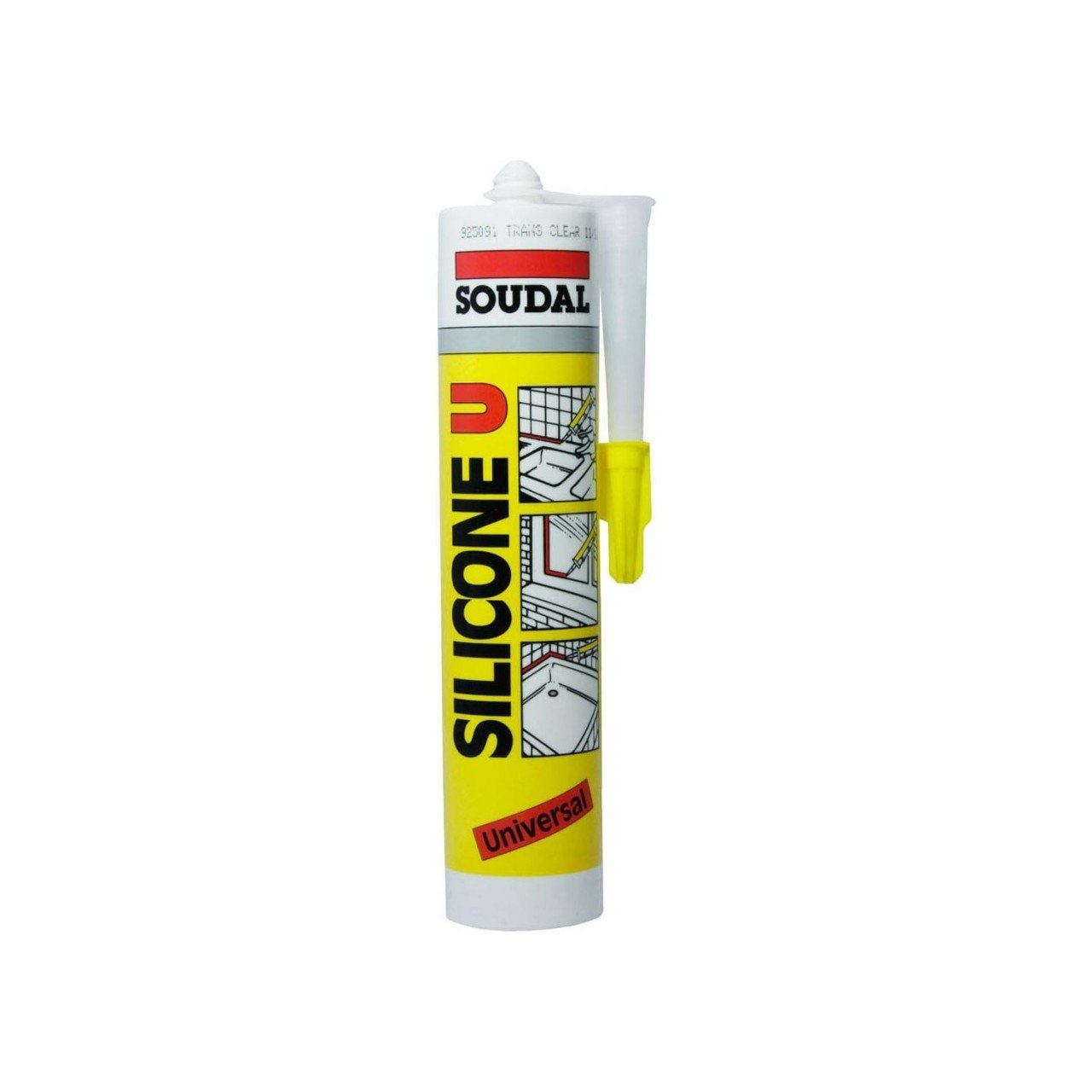 Soudal Şeffaf Silikon 280 gr.
